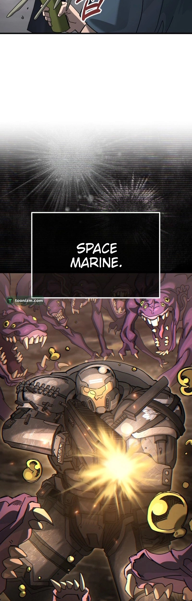 A Space Marine Got a Status Window Bölüm 1 sayfa 8