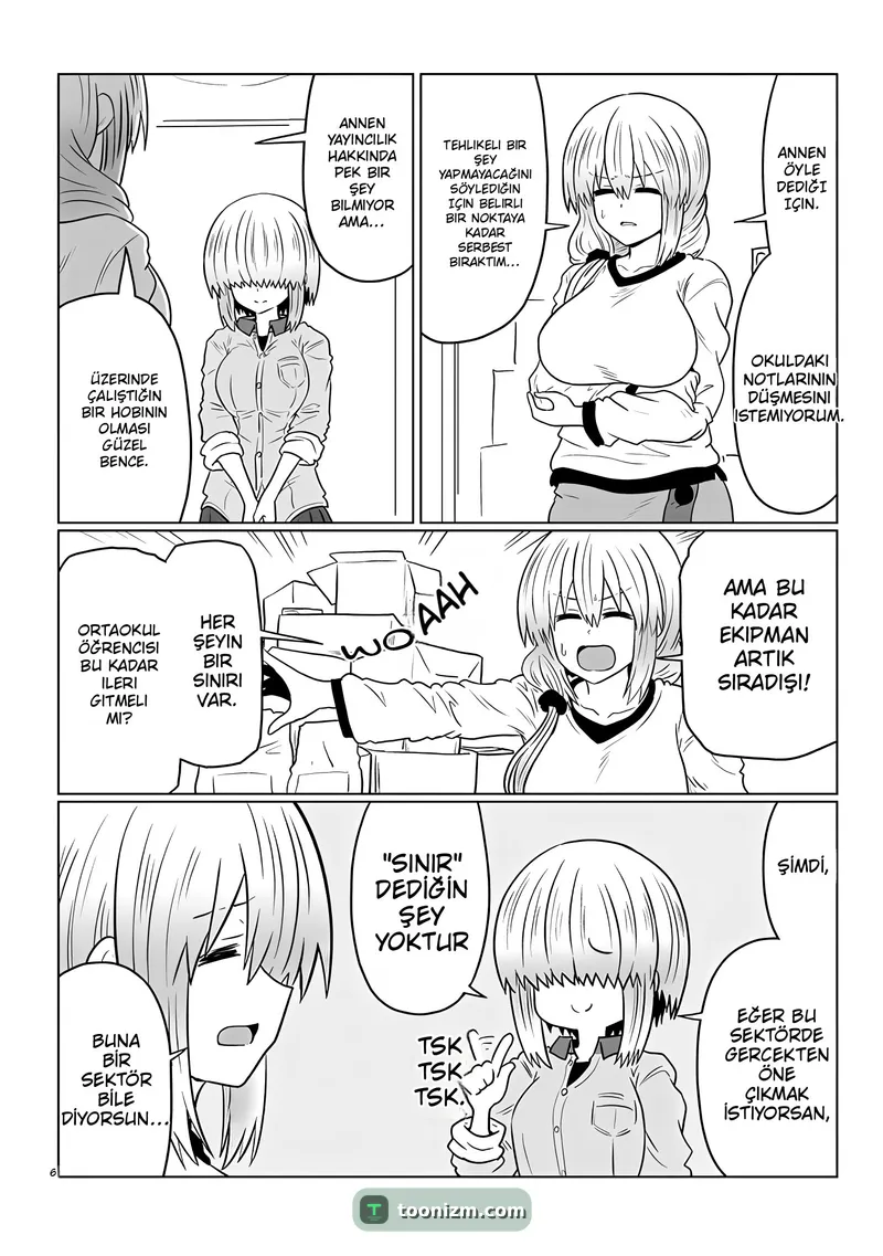 Uzaki-chan wa Asobitai! Bölüm 116 sayfa 6