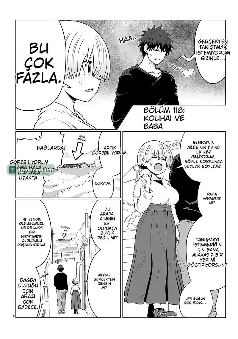 Uzaki-chan wa Asobitai! Bölüm 118 sayfa 2