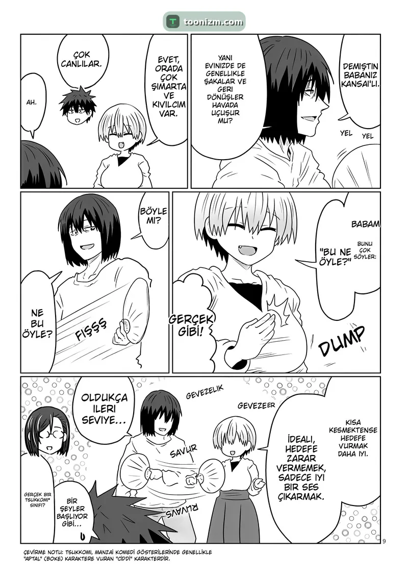Uzaki-chan wa Asobitai! Bölüm 118 sayfa 9