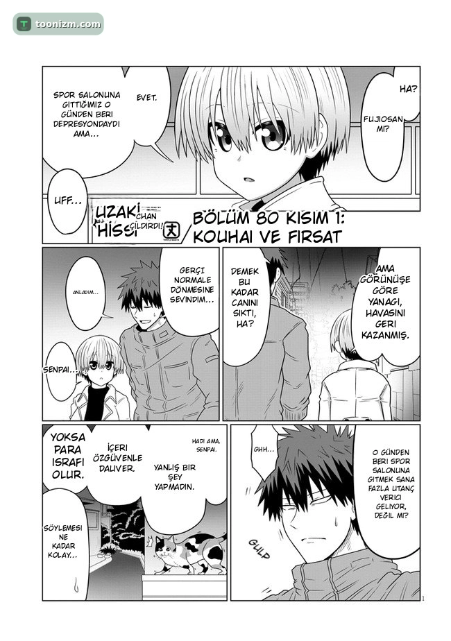 Uzaki-chan wa Asobitai! Bölüm 80.1 sayfa 1