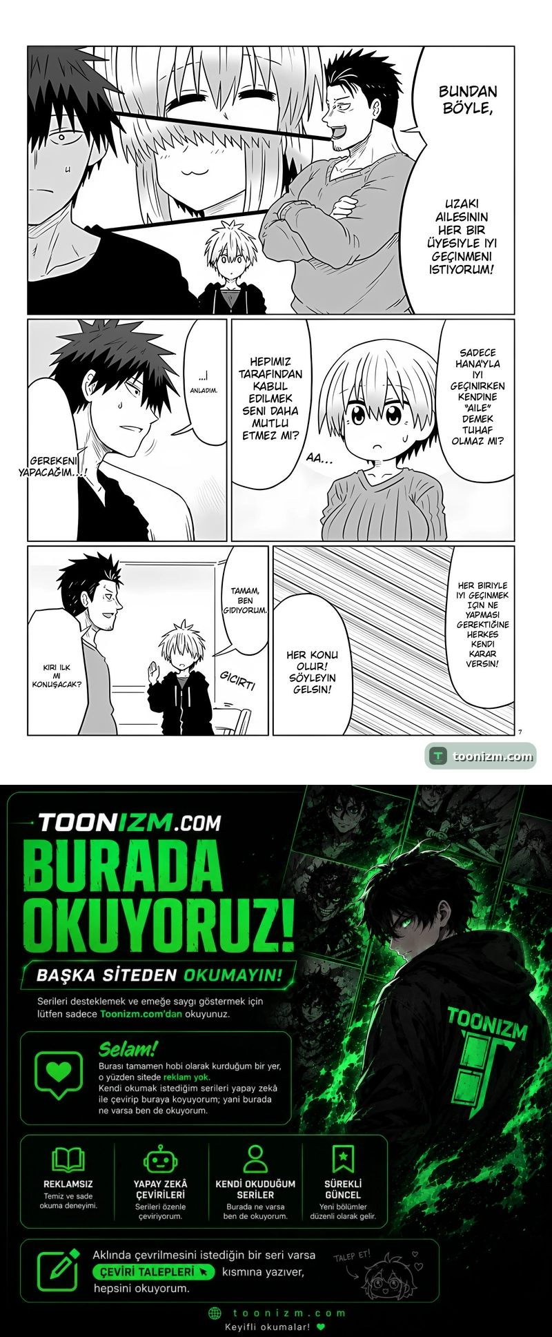Uzaki-chan wa Asobitai! Bölüm 109 sayfa 7