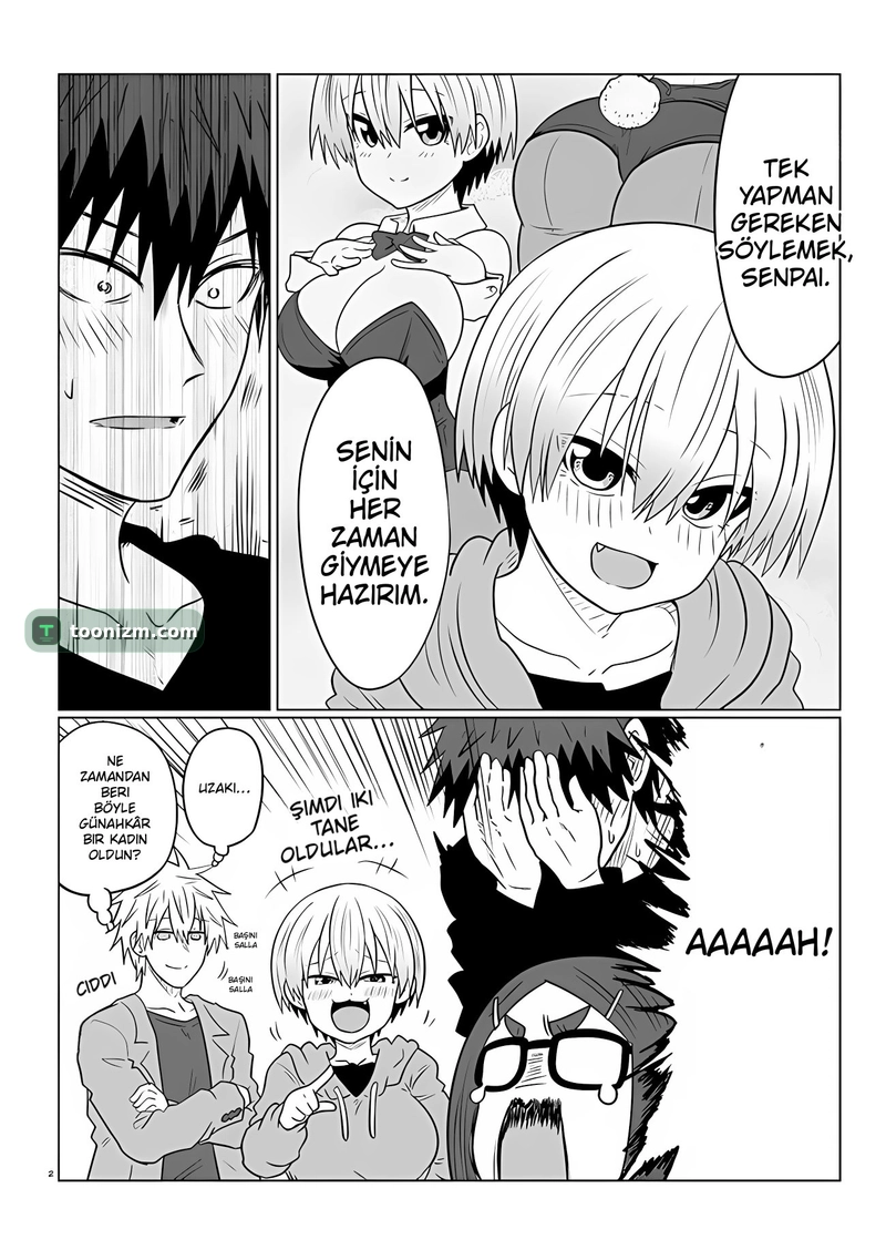 Uzaki-chan wa Asobitai! Bölüm 104.1 sayfa 2