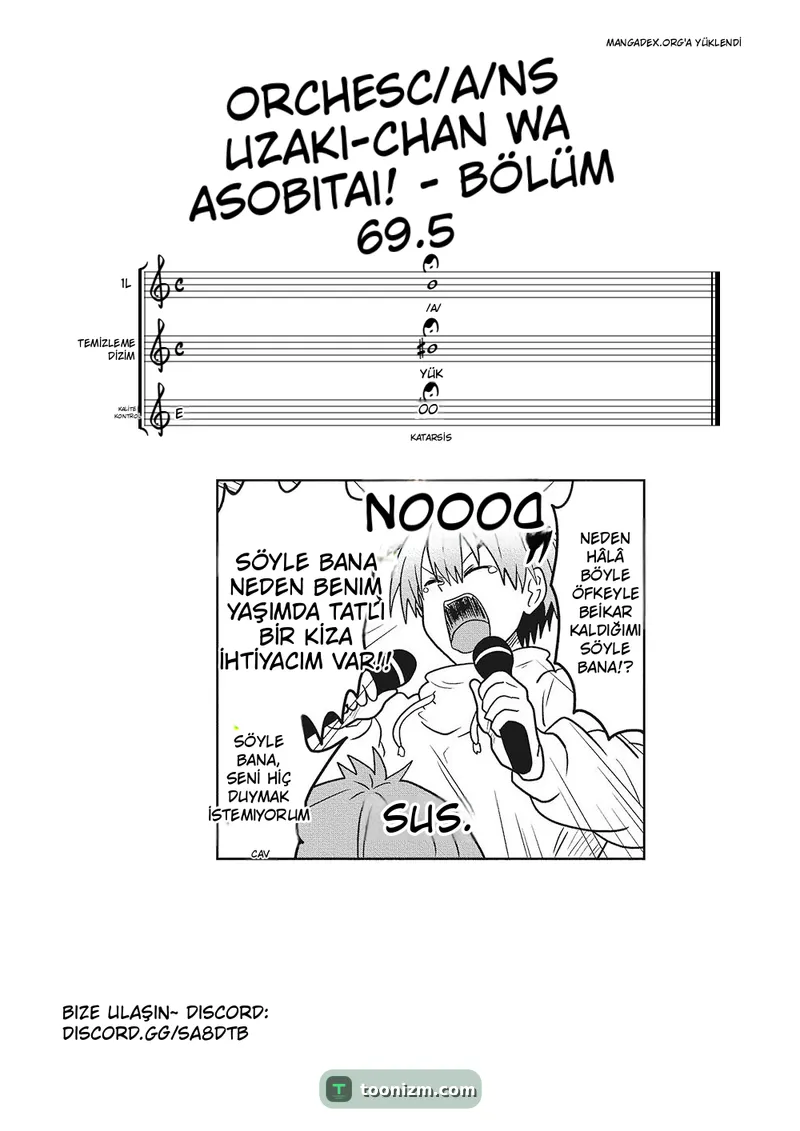 Uzaki-chan wa Asobitai! Bölüm 69.5 sayfa 18