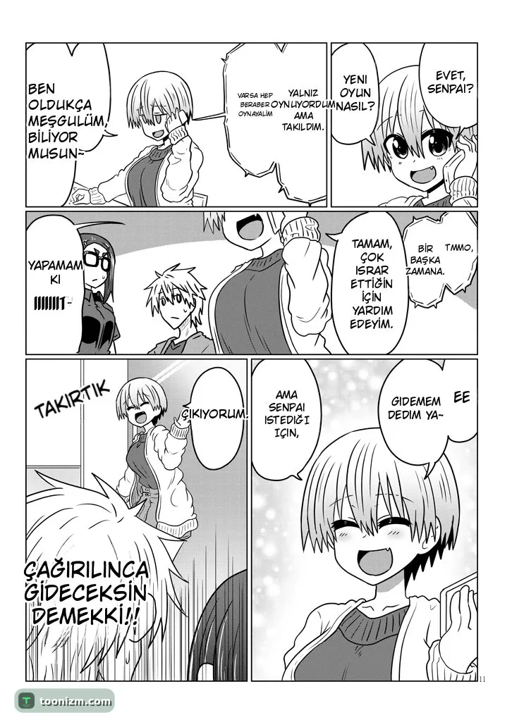 Uzaki-chan wa Asobitai! Bölüm 43 sayfa 11