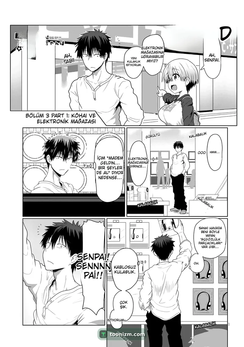 Uzaki-chan wa Asobitai! Bölüm 3.1 sayfa 1
