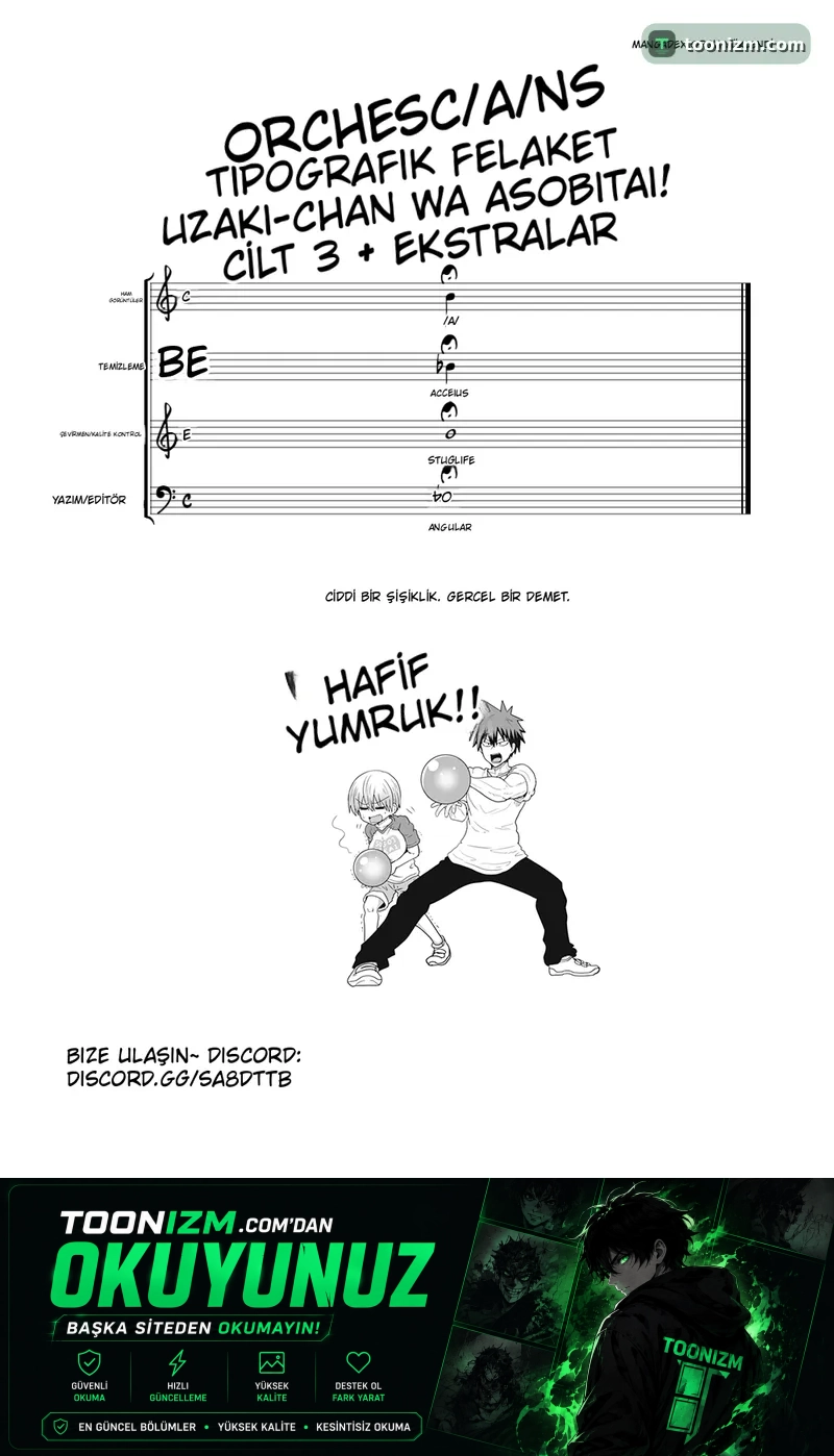 Uzaki-chan wa Asobitai! Bölüm 33.5 sayfa 17