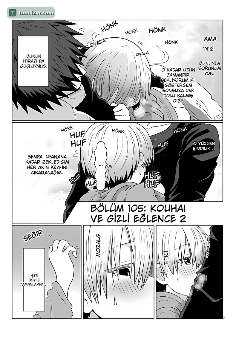 Uzaki-chan wa Asobitai! Bölüm 105 sayfa 3