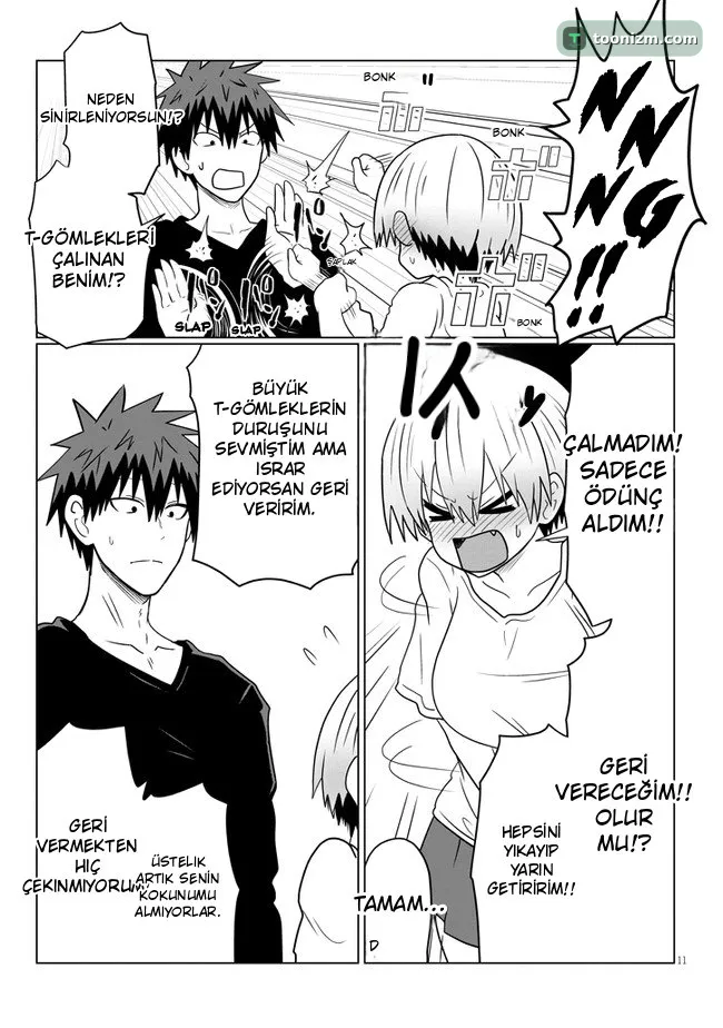 Uzaki-chan wa Asobitai! Bölüm 58 sayfa 11