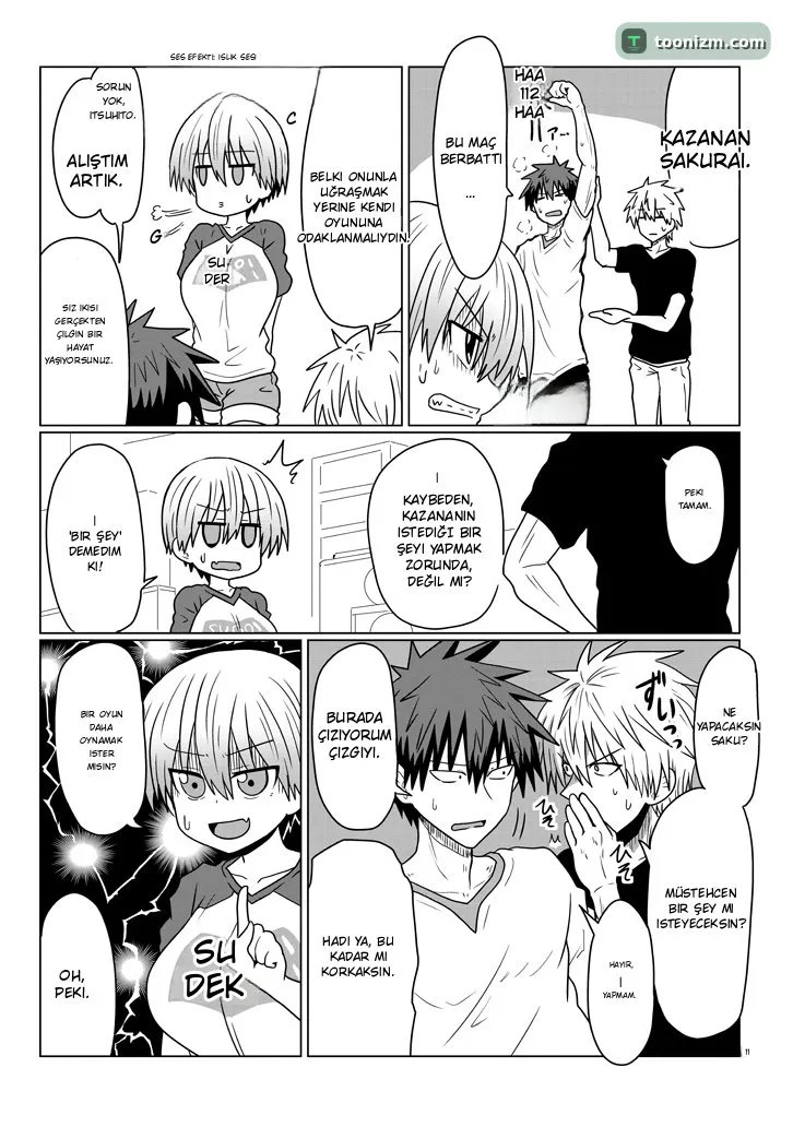 Uzaki-chan wa Asobitai! Bölüm 28 sayfa 11