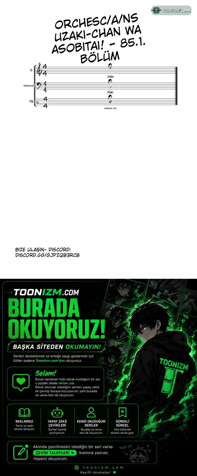 Uzaki-chan wa Asobitai! Bölüm 85.1 sayfa 3