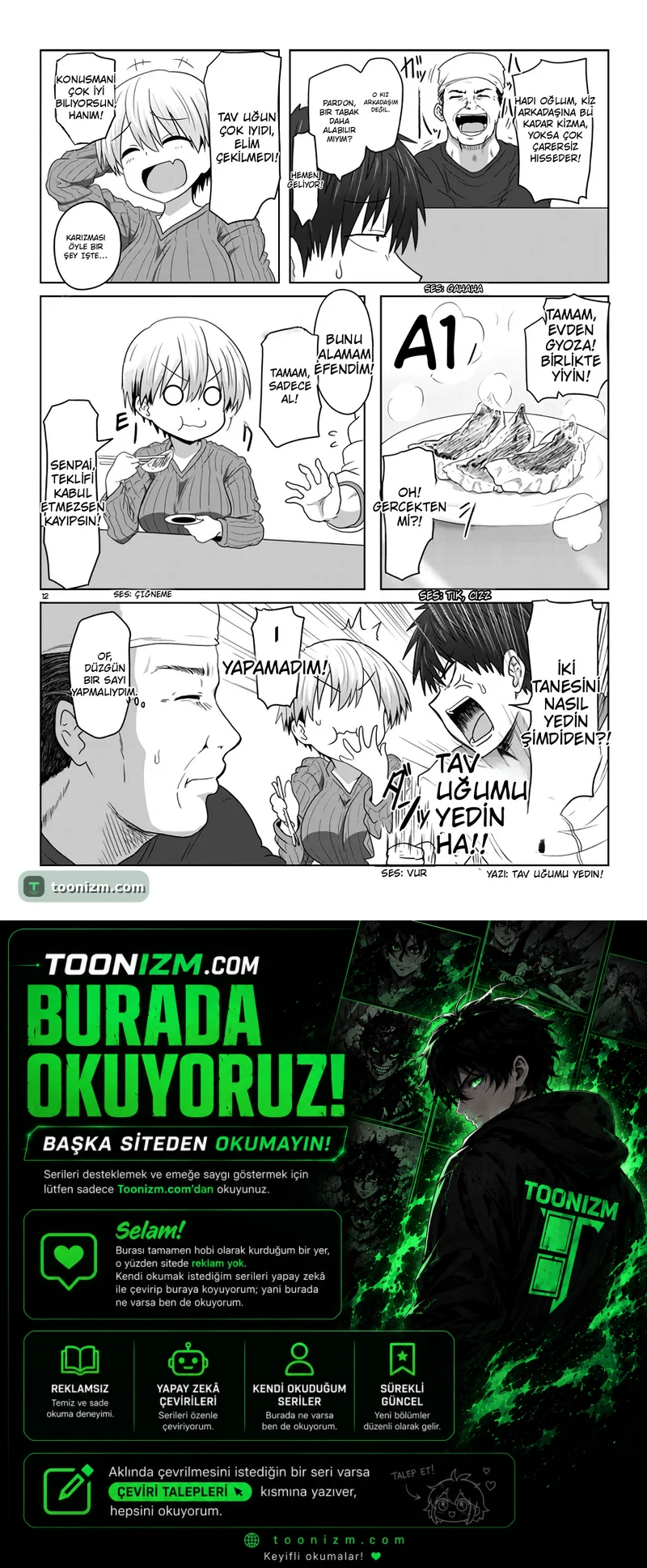 Uzaki-chan wa Asobitai! Bölüm 1.3 sayfa 4