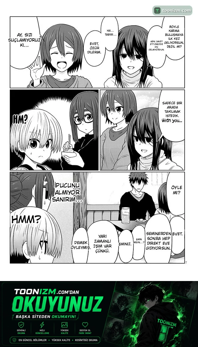 Uzaki-chan wa Asobitai! Bölüm 78 sayfa 7