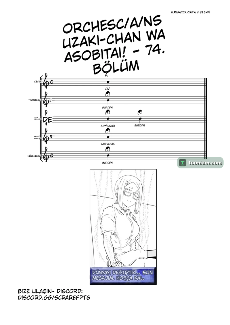 Uzaki-chan wa Asobitai! Bölüm 74.1 sayfa 10