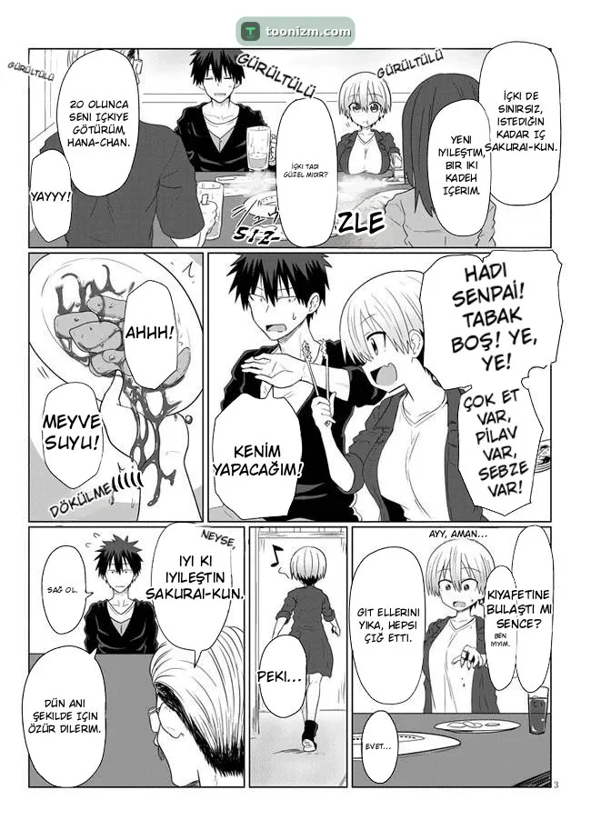 Uzaki-chan wa Asobitai! Bölüm 9 sayfa 3