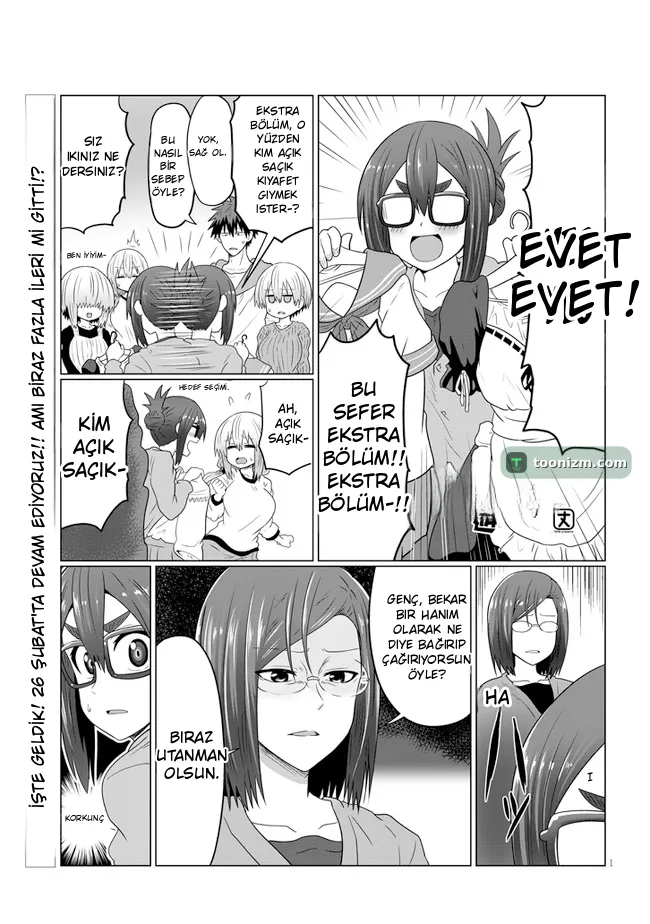 Uzaki-chan wa Asobitai! Bölüm 62.5 sayfa 1