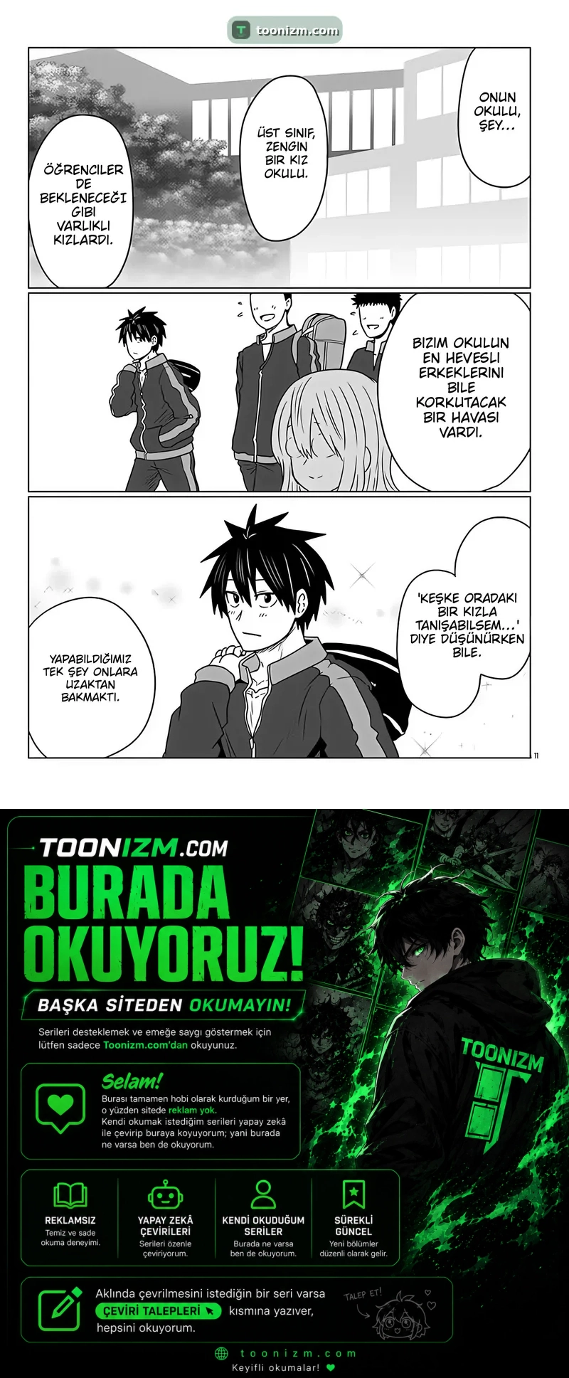 Uzaki-chan wa Asobitai! Bölüm 97 sayfa 11