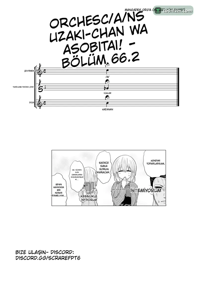 Uzaki-chan wa Asobitai! Bölüm 66.2 sayfa 9